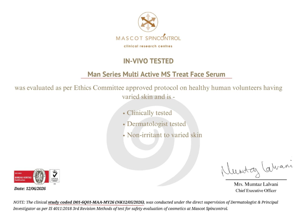 Mascot Spincontrol Clinical Trial Report Scan
